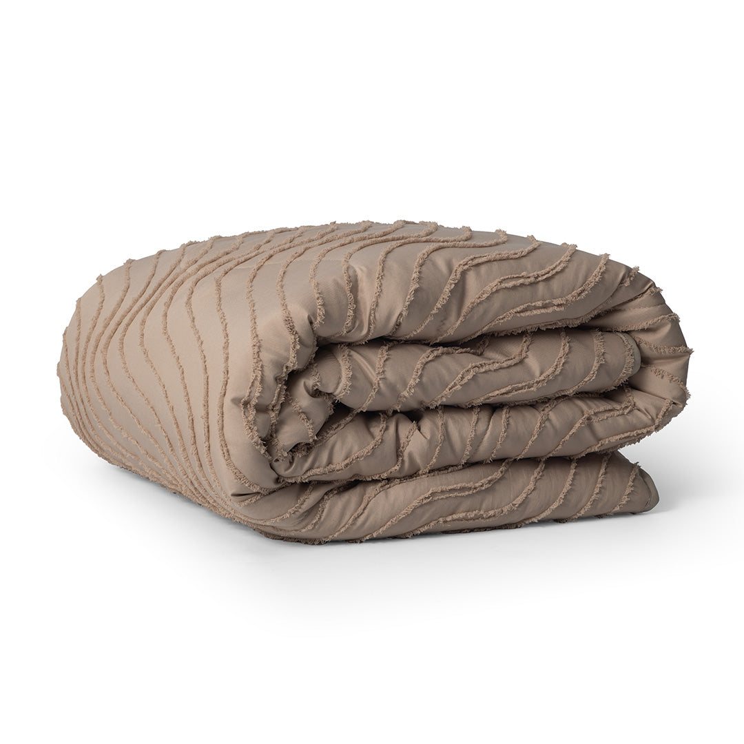Kinderdekbed.nl Golven - Taupe