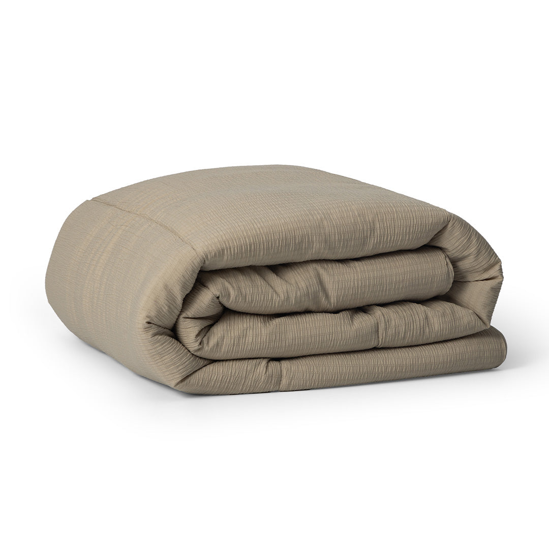 Kinderdekbed.nl Mousseline - Taupe