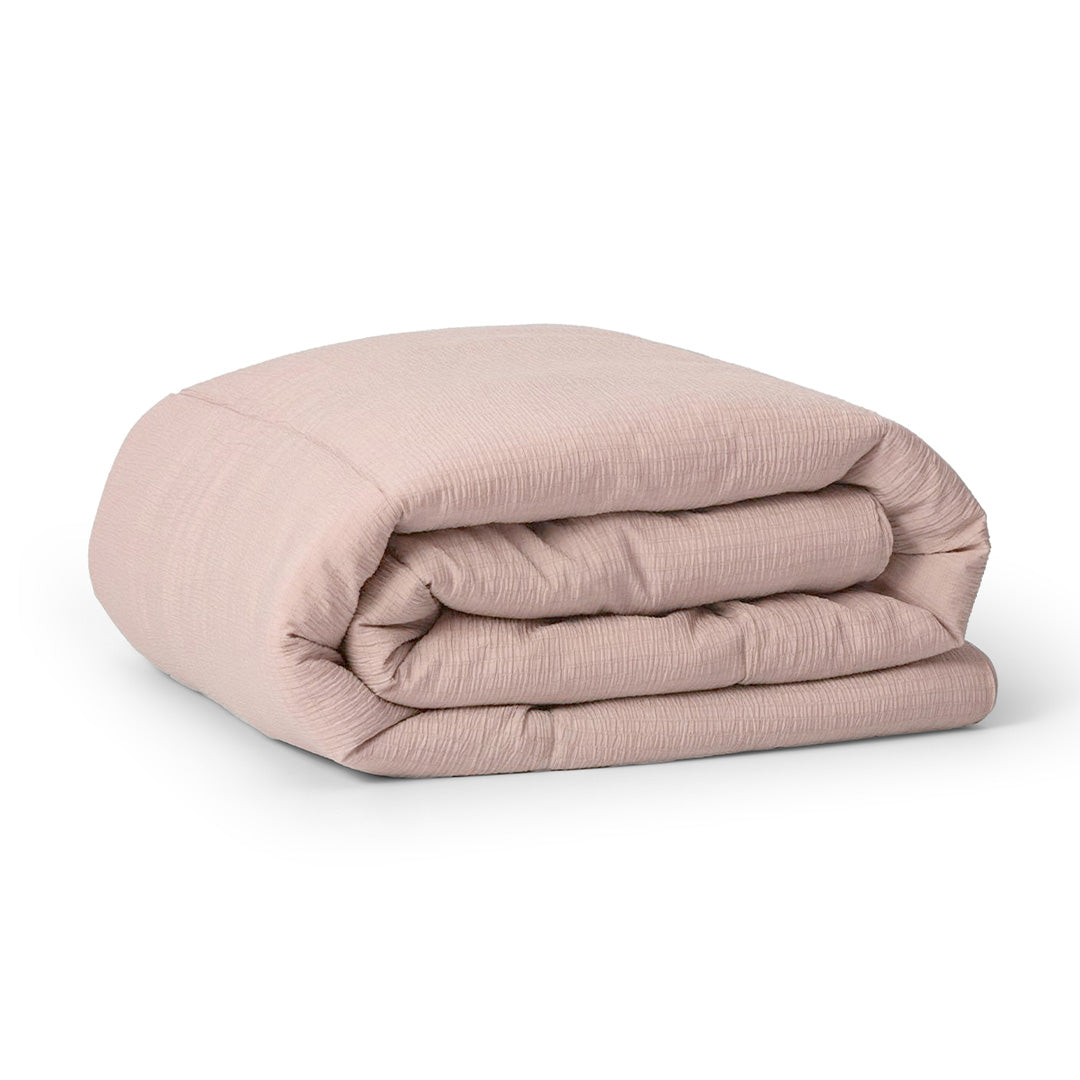 Kinderdekbed.nl Mousseline - Zachtroze