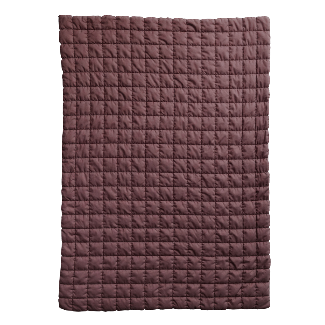 Wasbaar Kinderdekbed Knuffelzacht - Bruinrood 140x200