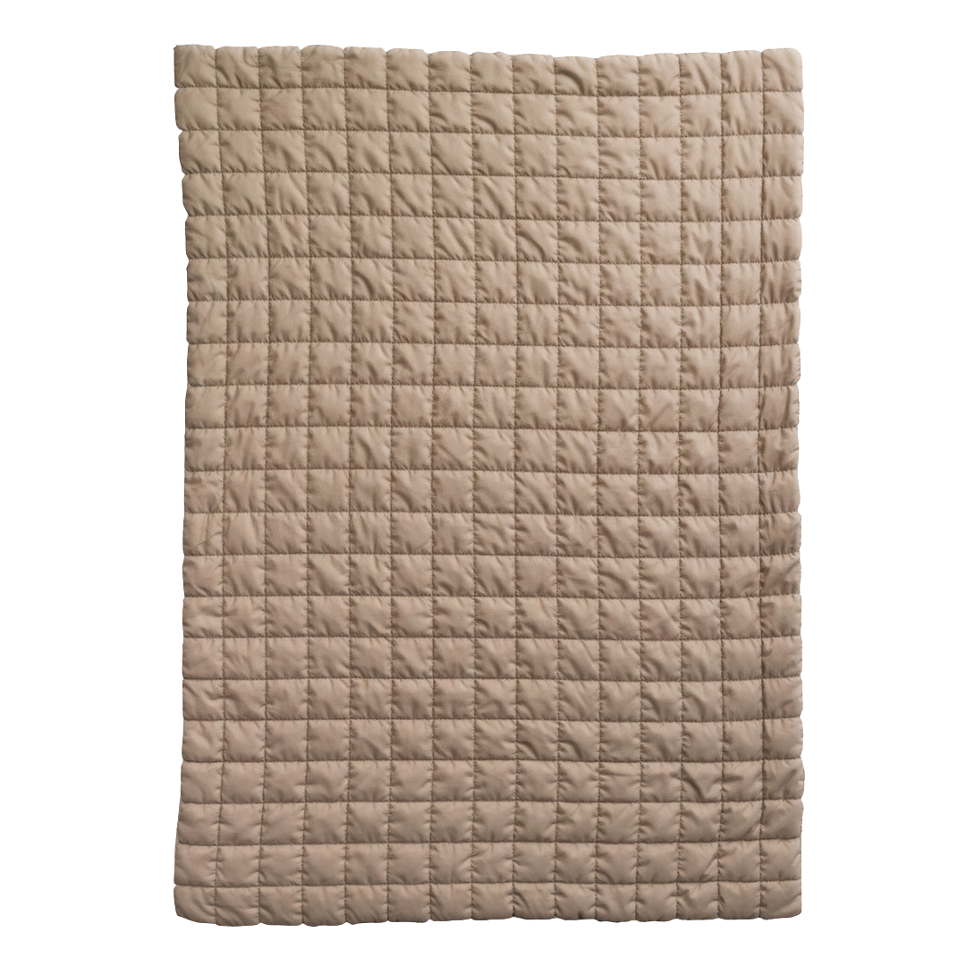 Wasbaar Kinderdekbed Knuffelzacht - Taupe 140x200