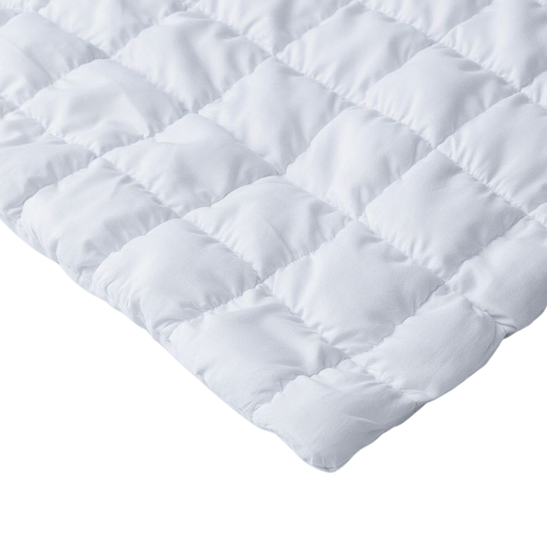 Wasbaar Kinderdekbed Knuffelzacht - Wit 140x200