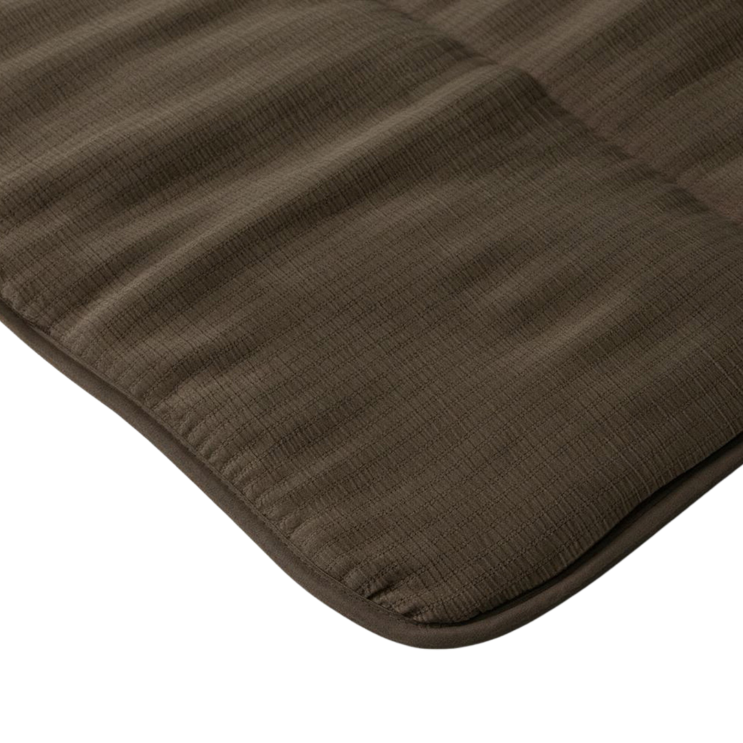 Wasbaar Kinderdekbed Mousseline - Chocola 140x200