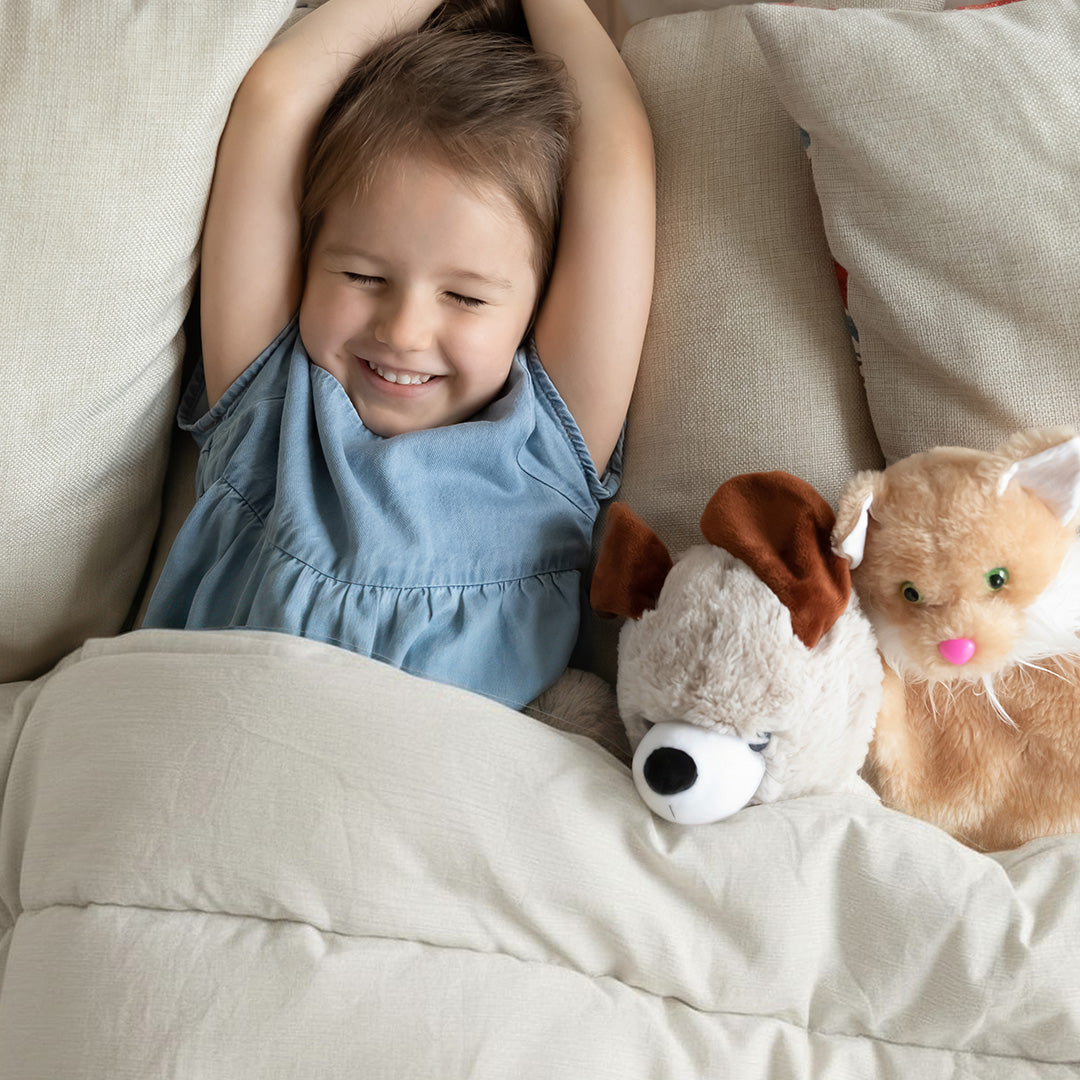 Wasbaar Kinderdekbed Mousseline - Gebroken Wit 140x200