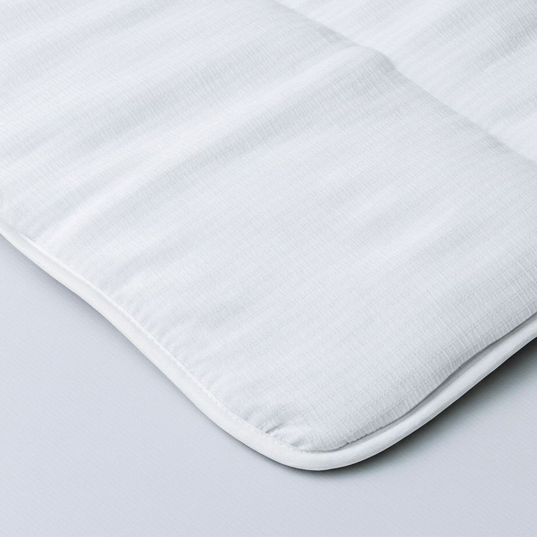 Wasbaar Kinderdekbed Mousseline - Wit 140x200