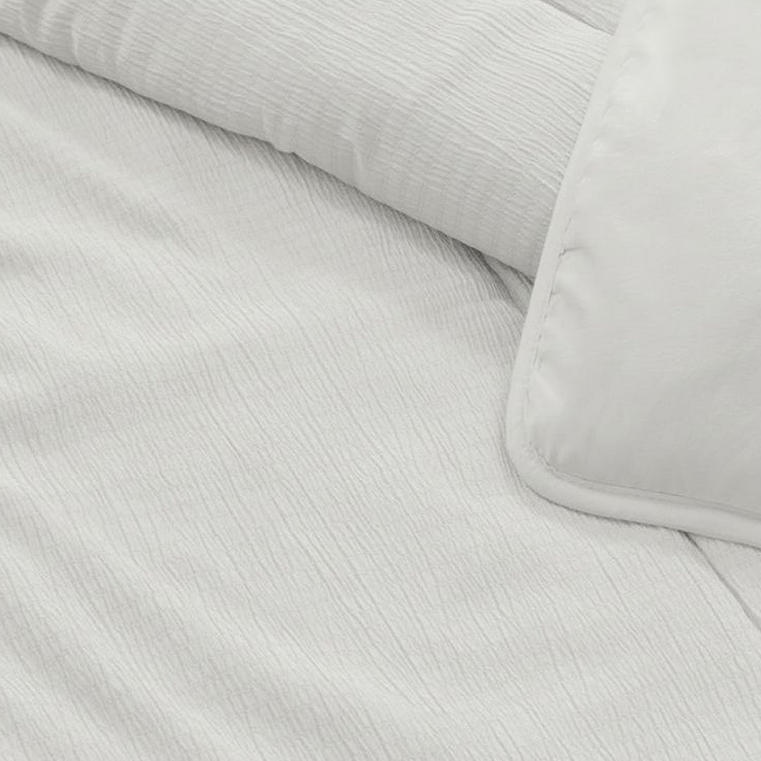 Wasbaar Kinderdekbed Mousseline - Wit 140x200