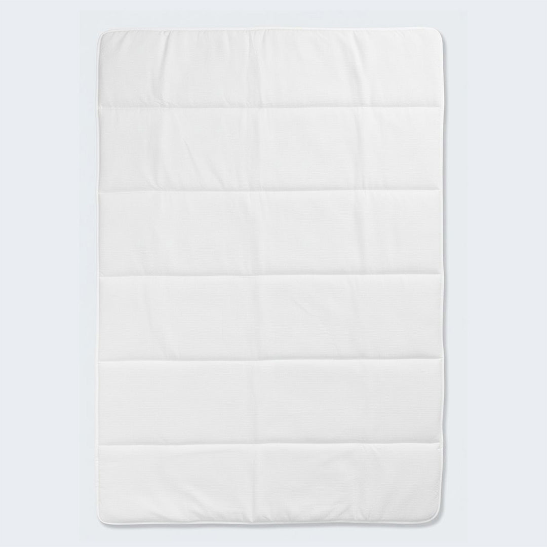 Wasbaar Kinderdekbed Mousseline - Wit 140x200