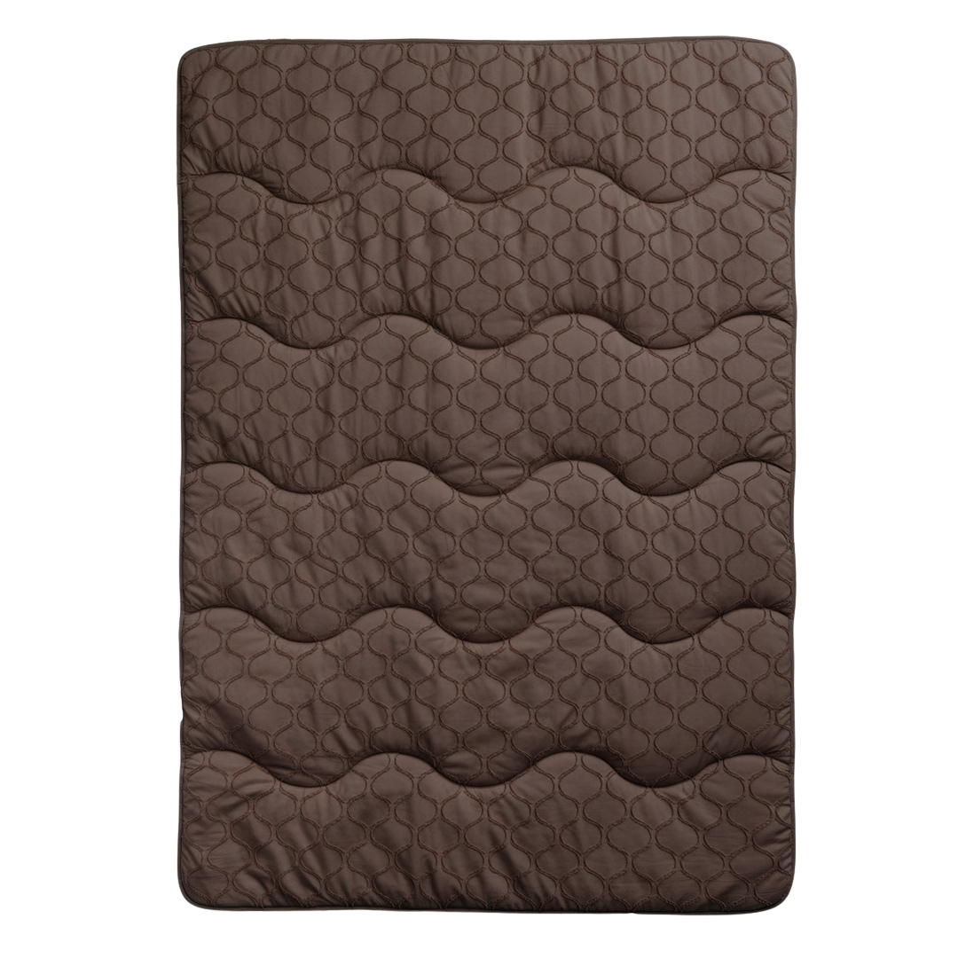 Wasbaar Kinderdekbed Wolken - Bruin 140x200