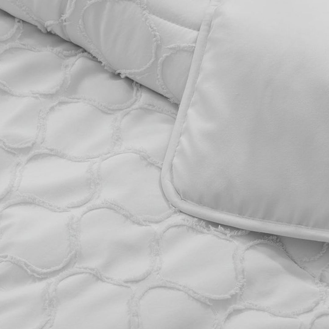 Wasbaar Kinderdekbed Wolken - Wit 140x200